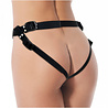 Rimba Latex Play Harnais en silicone Rimba - Noir | sans gode Rimba Latex Play Harnais en silicone Rimba - Noir | sans gode