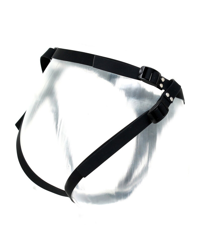 Rimba Latex Play Rimba Silicone Strap-On Harness - Schwarz | ohne Dildo