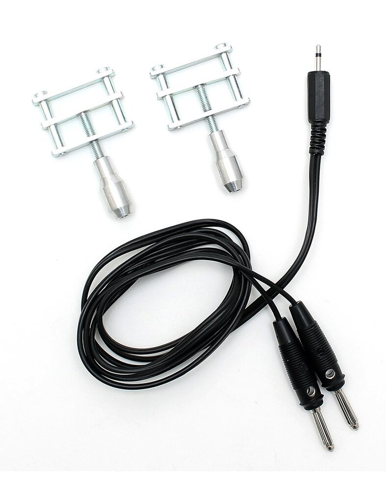 Rimba Electro Play Elektroseksklem unipolair, (2 stuks)