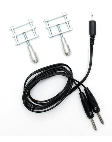 Rimba Electro Play Elektro Sex Klammer Uni-polar, (2 St.)