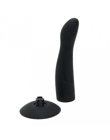 Rimba Latex Play Austauschbaren Dildo - mit Schraubgewinde & Saugfuß - Ø 3.2 x 16 cm