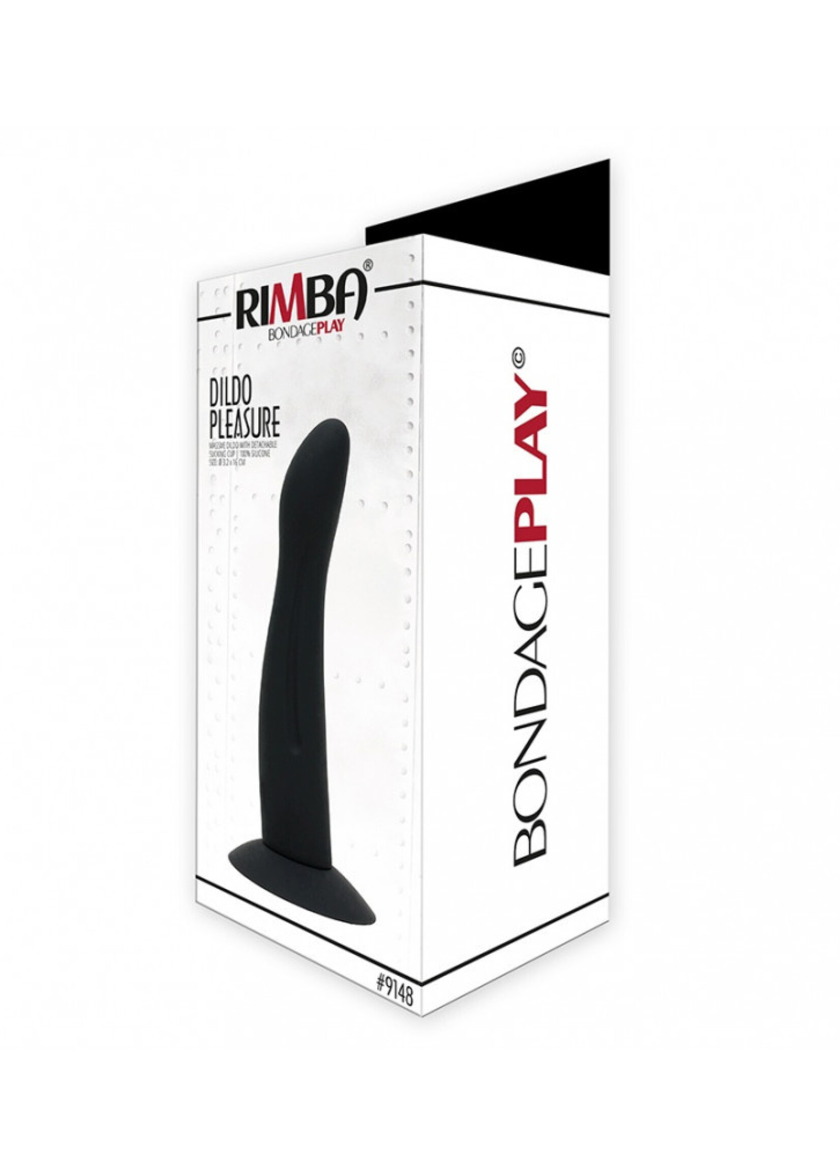 Rimba Latex Play Verwisselbare dildo - met schroefdraad en zuignap - Ø 3,2 x 16 cm