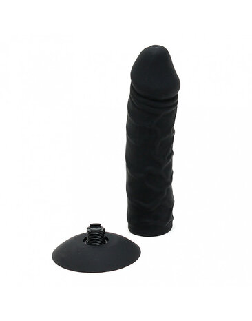 Rimba Latex Play Austauschbaren Dildo - mit Schraubgewinde & Saugfuß - Ø 4 x 17 cm
