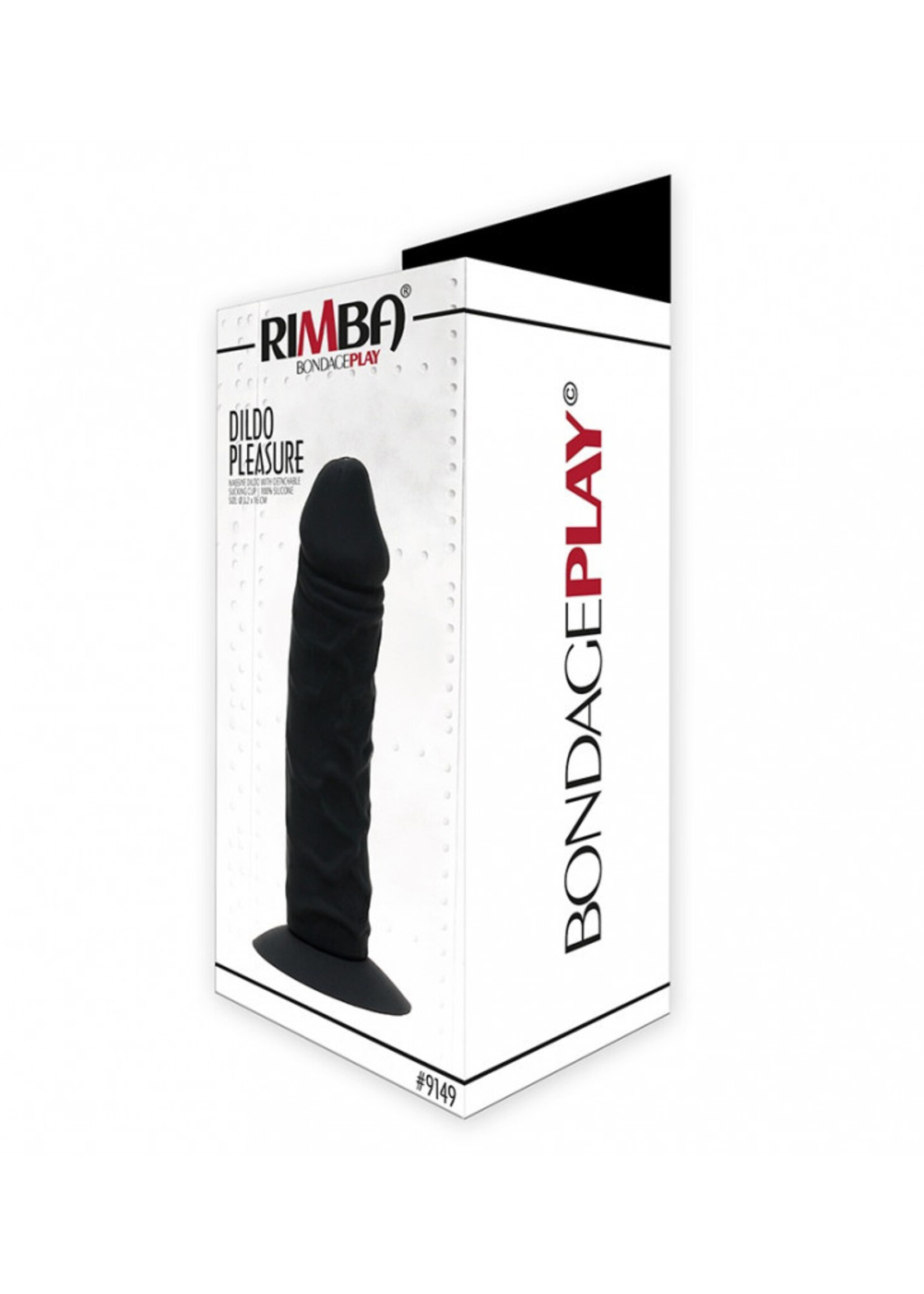 Rimba Latex Play Austauschbaren Dildo - mit Schraubgewinde & Saugfuß - Ø 4 x 17 cm
