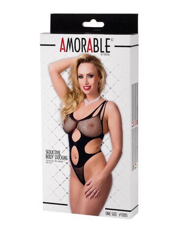 Amorable by Rimba Amorable by Rimba - Bodystocking - One Size - Schwarz Amorable by Rimba Amorable by Rimba - Bodystocking - One Size - Schwarz