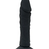 Rimba Latex Play Austauschbaren Dildo - mit Schraubgewinde & Saugfuß - Ø 5 x 20 cm