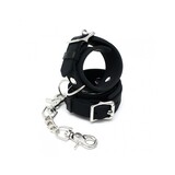 Rimba Latex Play Fine Silicone cuffs with carabine hooks Rimba Latex Play Fine Silicone cuffs with carabine hooks