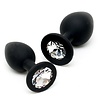 Rimba Latex Play Duo de plugs anaux - Ø2,8 x 7,2 cm / Ø3,8 x 8 cm