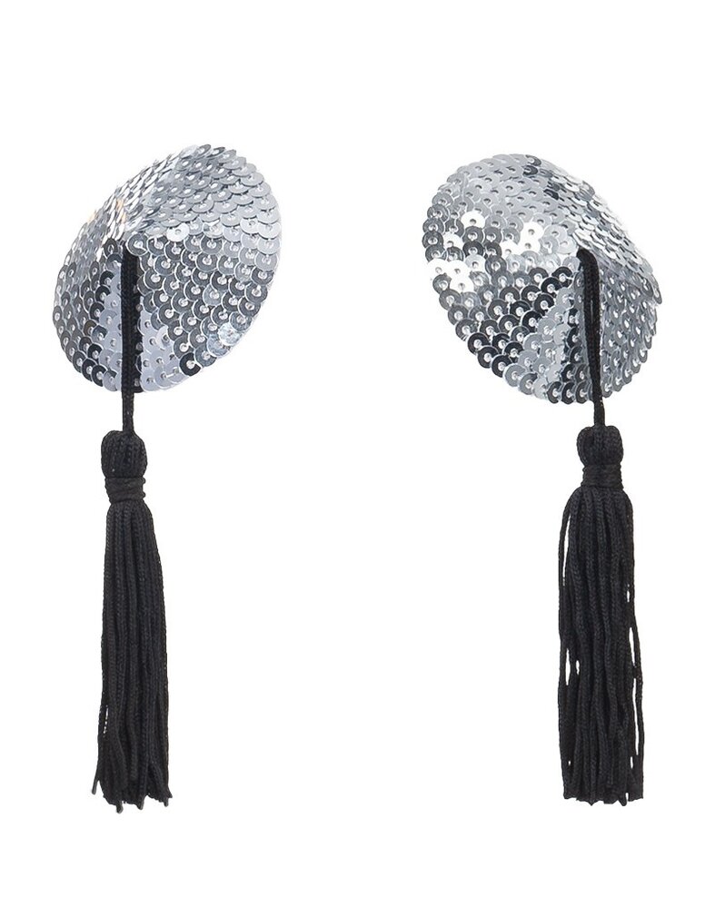 Amorable by Rimba Tepelbedekkingen met franjes - zilver