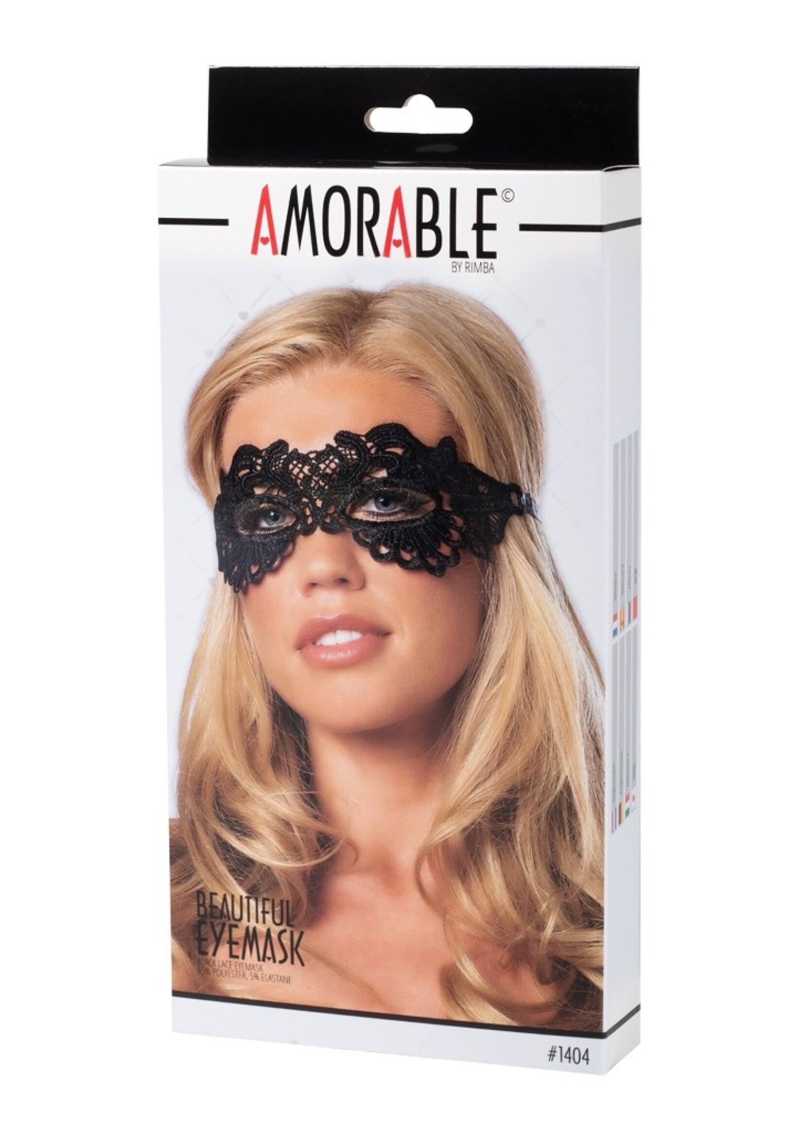 Amorable by Rimba Oogmasker - Zwart