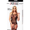 Amorable by Rimba Offener Catsuit - One Size - Schwarz