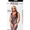 Amorable by Rimba Catsuit ouverte avec motif ailes d'ange - Talle unique - Noir