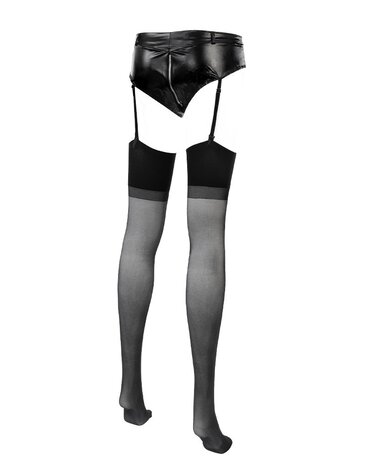 Amorable by Rimba Broek met rits, bretels en kousen