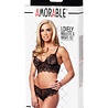 Amorable by Rimba Brassière avec Culotte  - Noir
