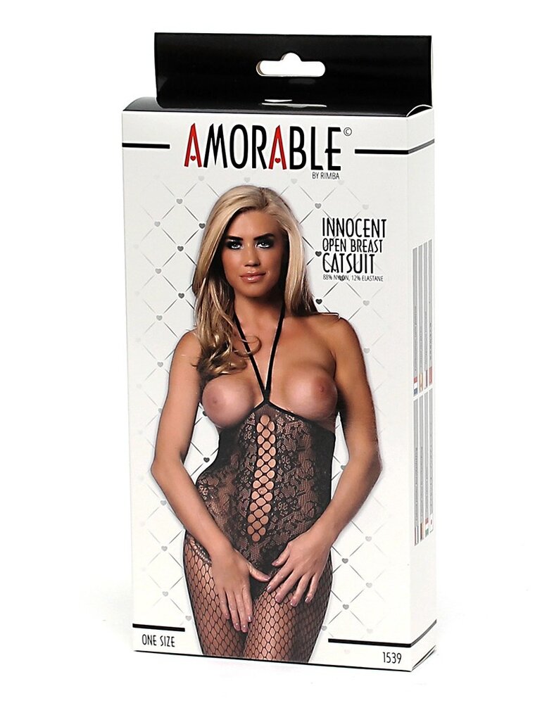 Amorable by Rimba Amorable by Rimba - Catsuit ohne Brustschutz - One Size - Schwarz