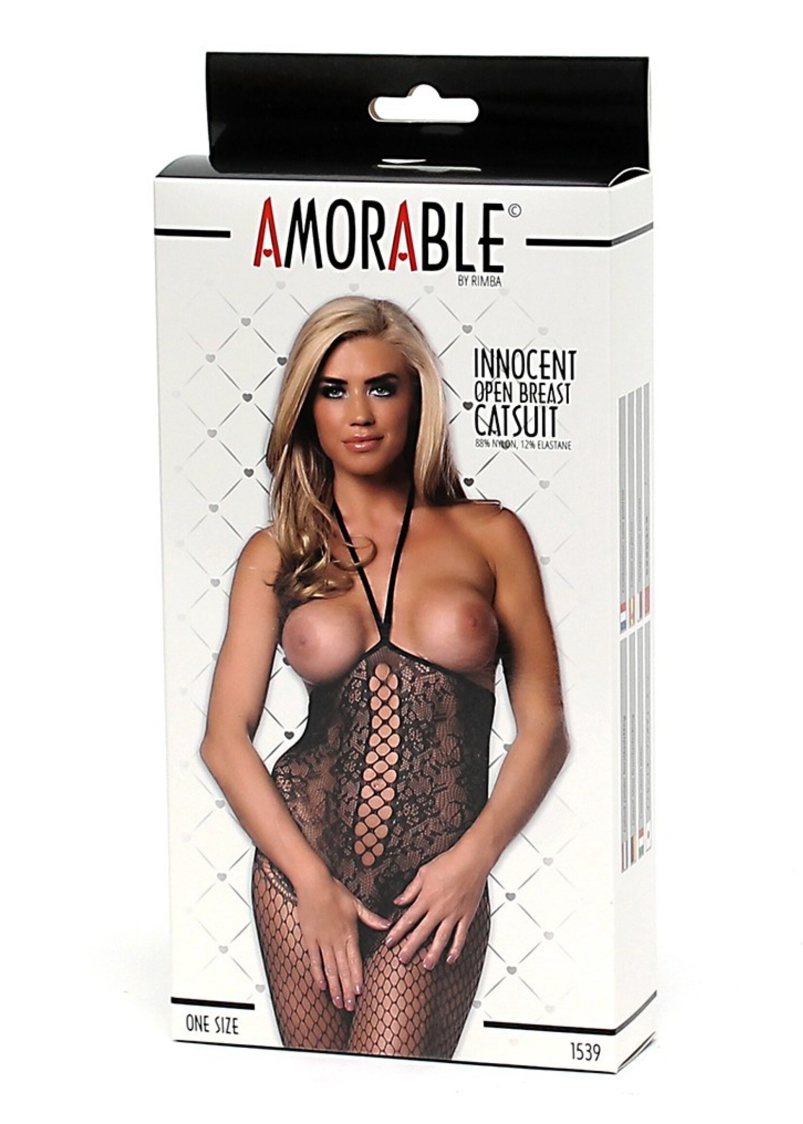 Amorable by Rimba Catsuit ohne Brustschutz - One Size - Schwarz