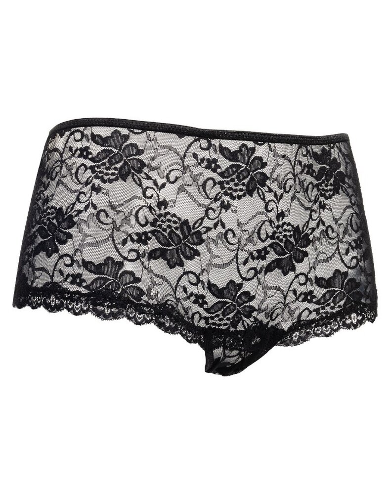 Amorable by Rimba Slip mit offenem Rücken - One Size - Schwarz