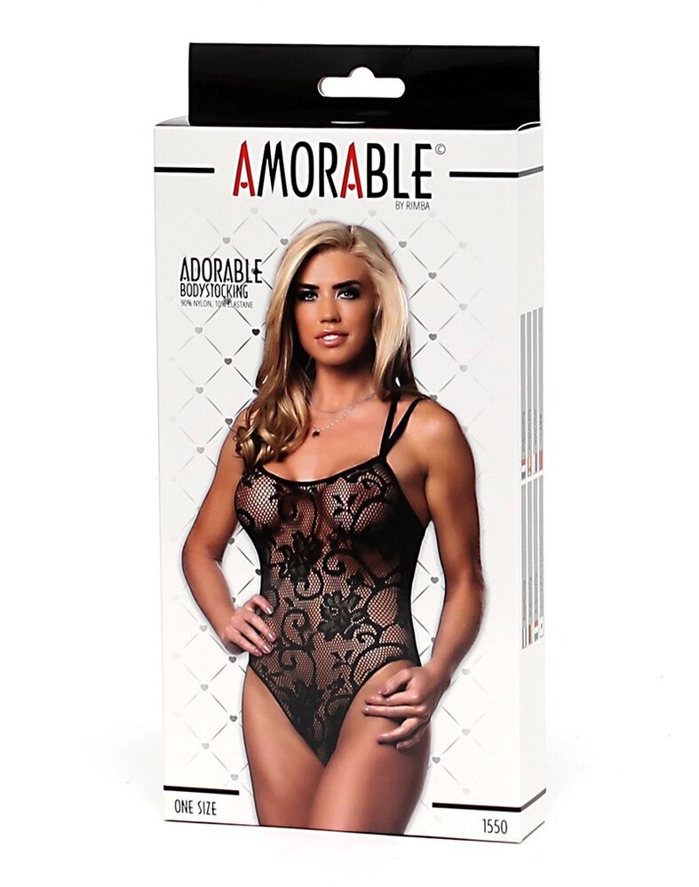 Amorable by Rimba Amorable by Rimba - Bodystocking - One Size - Schwarz