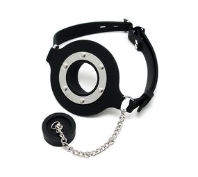 Rimba Latex Play Mondknevel met opening en stop