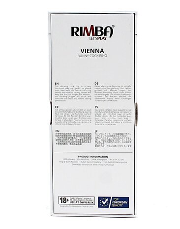 Rimba Toys Rimba Toys Vienna – Penisring Ø4,3 cm mit Vibration