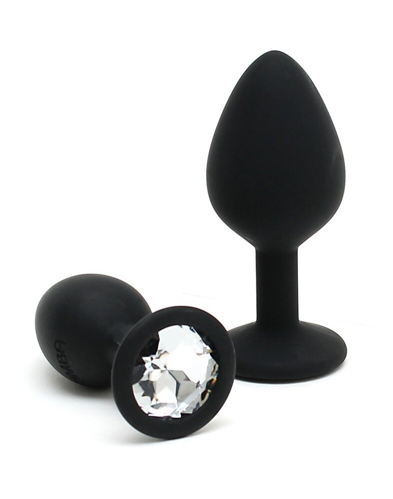 Rimba Toys Rimba - Berlin - Bling Buttplug Duo set - Ø 2.8 x 7.2 / Ø 3.8 x 8 cm