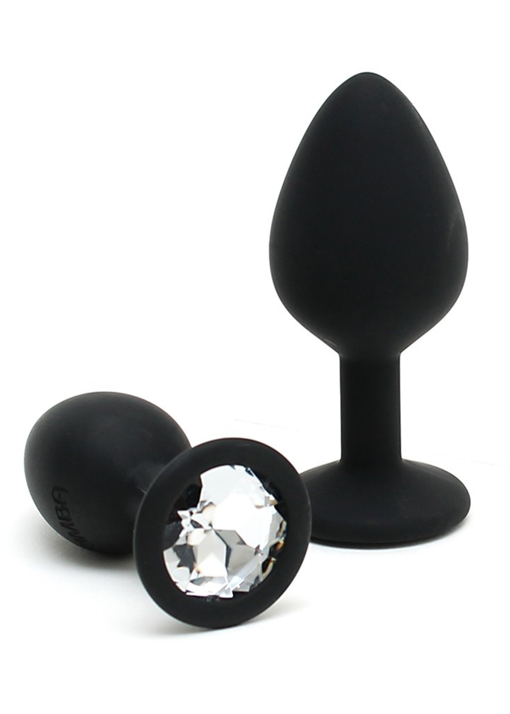Rimba Toys Berlin - Bling Buttplug Duo set - Ø 2.8 x 7.2 / Ø 3.8 x 8 cm