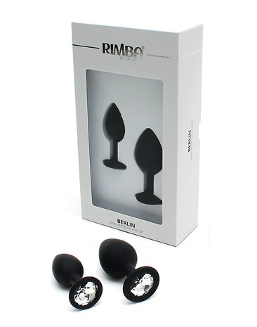 Rimba Toys Berlijn – Anale plug duo set Ø2,8-3,8 cm, 7,2-8 cm