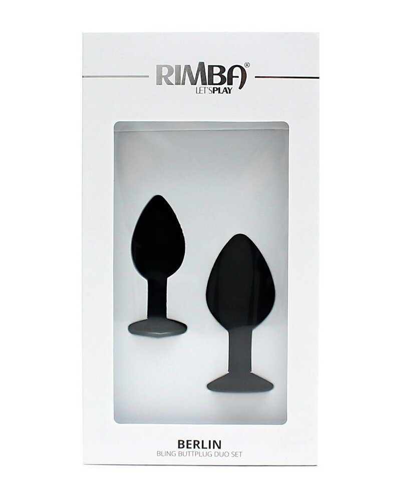 Rimba Toys Rimba Toys Berlin – Analplug Duo Set Ø2,8–3,8 cm, 7,2–8 cm Rimba Toys Rimba Toys Berlin – Analplug Duo Set Ø2,8–3,8 cm, 7,2–8 cm