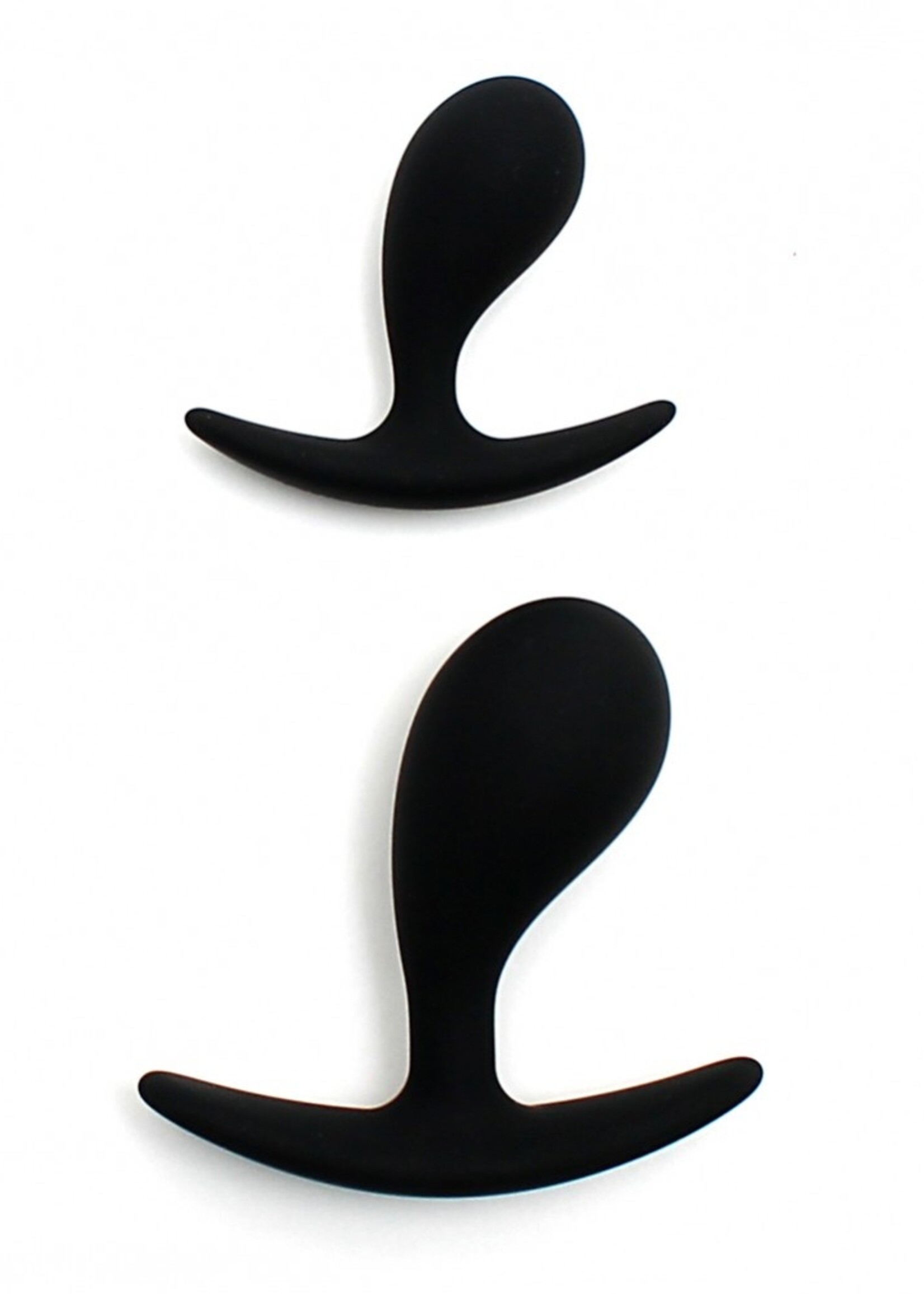 Rimba Toys Copenhagen anal plugs - 2.7 x 6.5 x 7 cm / 2.2 x 6.2 x 5.3 cm