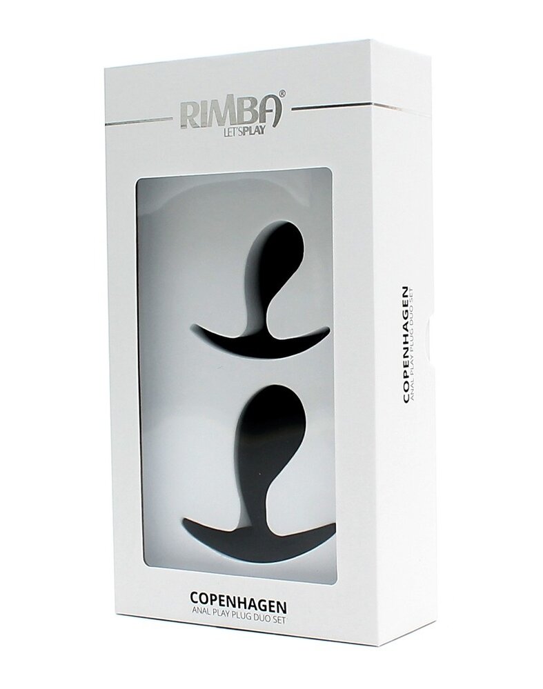 Rimba Toys Kopenhagen – Anale plug duo set 2,2-2,7 cm / 6,2-7 cm Rimba Toys Kopenhagen – Anale plug duo set 2,2-2,7 cm / 6,2-7 cm