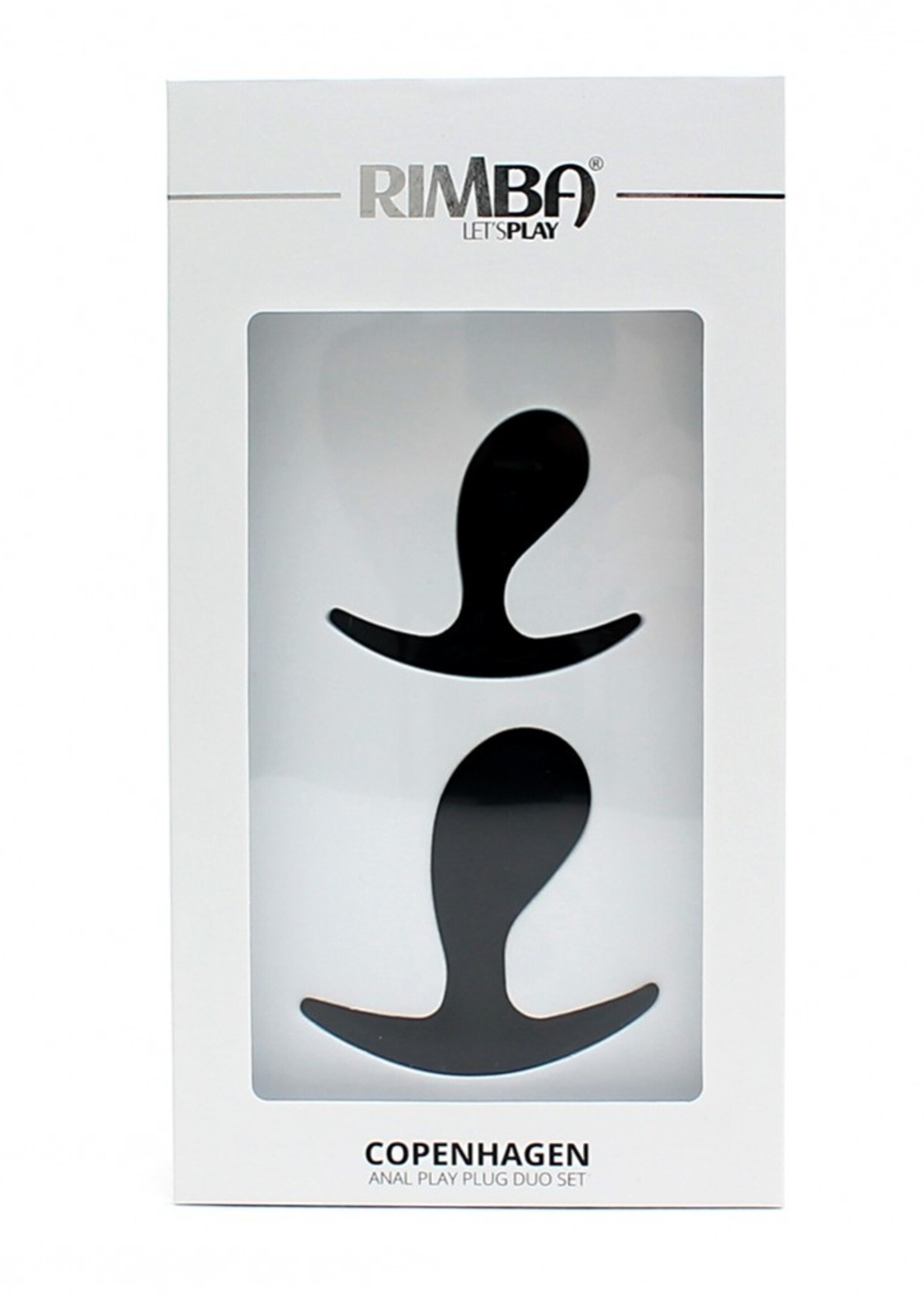 Rimba Toys Kopenhagen – Anale plug duo set 2,2-2,7 cm / 6,2-7 cm