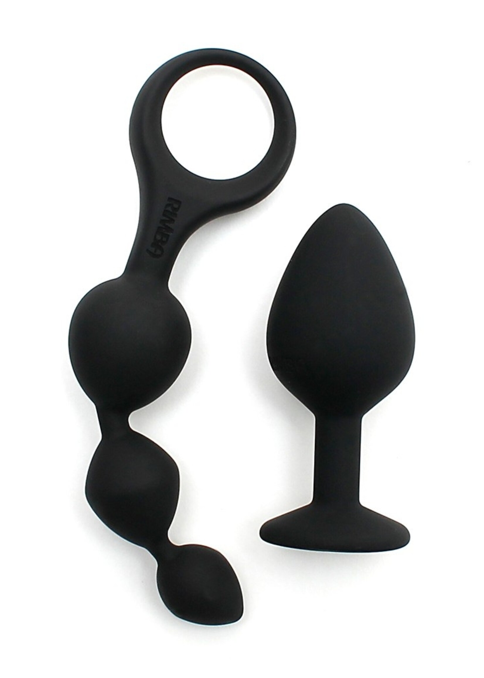 Rimba Toys Barcelona anal toys - Ø 3.5 x 8.2 cm / Ø 1.8-2.9 x 13.5 cm