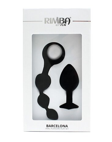 Rimba Toys Barcelona – Set anale ballen Ø3,5 x 8,2 cm & Ø1,8-2,9 x 13,5 cm Rimba Toys Barcelona – Set anale ballen Ø3,5 x 8,2 cm & Ø1,8-2,9 x 13,5 cm