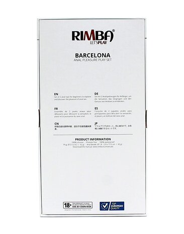 Rimba Toys Rimba Toys Barcelona – Analkugel-Set Ø3,5 x 8,2 cm & Ø1,8–2,9 x 13,5 cm Rimba Toys Rimba Toys Barcelona – Analkugel-Set Ø3,5 x 8,2 cm & Ø1,8–2,9 x 13,5 cm