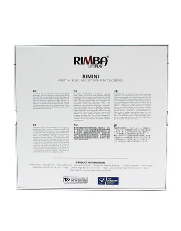 Rimba Toys Rimini – Vibro-Ei Set mit Fernbedienung Rimba Toys Rimini – Vibro-Ei Set mit Fernbedienung