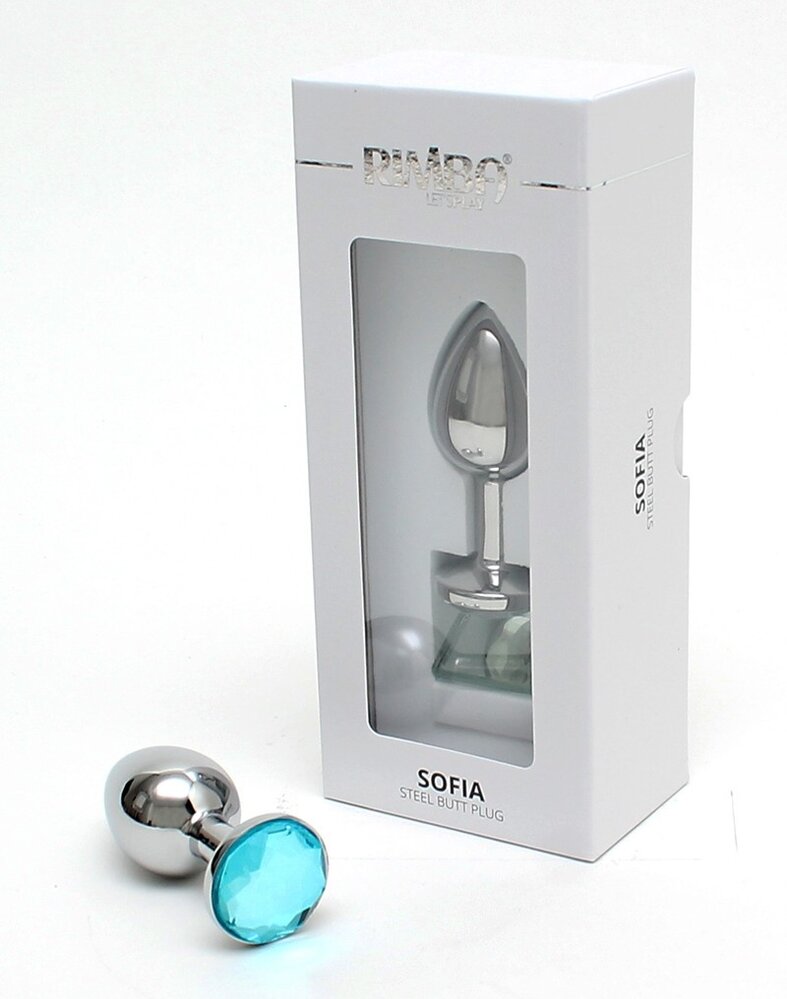 Rimba Toys Sofia Metal Buttplug - Ø 3 x 7.3 cm