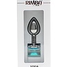 Rimba Toys Sofia Metal Buttplug - Ø 3 x 7.3 cm
