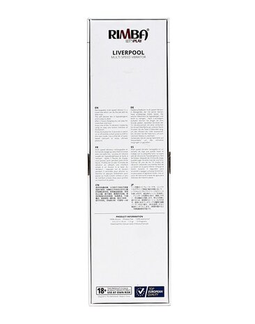 Rimba Toys Liverpool – Klassieke vibrator voor precieze stimulatie Rimba Toys Liverpool – Klassieke vibrator voor precieze stimulatie