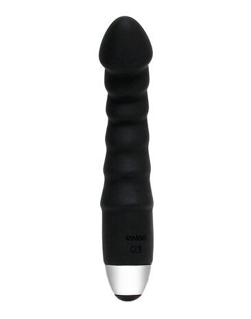Rimba Toys Palma – Vibromasseur Rainuré en Silicone Étanche (Noir) Rimba Toys Palma – Vibromasseur Rainuré en Silicone Étanche (Noir)