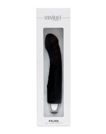 Rimba Toys Palma – Vibromasseur Rainuré en Silicone Étanche (Noir) Rimba Toys Palma – Vibromasseur Rainuré en Silicone Étanche (Noir)