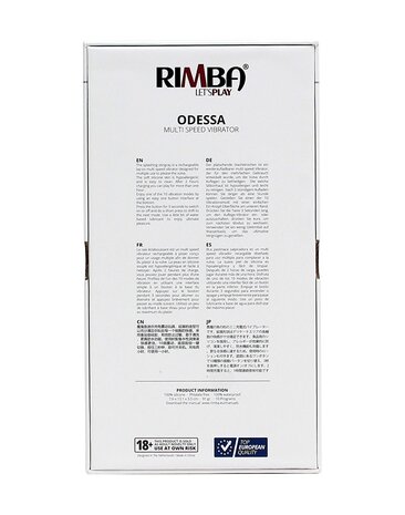 Rimba Toys Rimba Toys Odessa – Klitoris Vibrator für Vulvastimulation Rimba Toys Rimba Toys Odessa – Klitoris Vibrator für Vulvastimulation