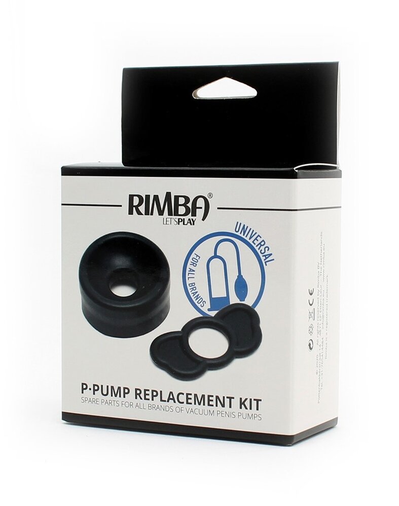 Rimba P-Pump Rimba P-Pump - P-Pump Replacement Kit of 2 Rings - Black Rimba P-Pump Rimba P-Pump - P-Pump Replacement Kit of 2 Rings - Black