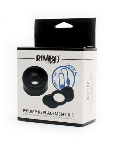 Rimba P-Pump Rimba P-Pump - Kit de remplacement P-Pump de 2 anneaux - Noir