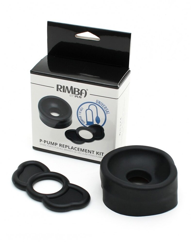 Rimba P-Pump Kit de remplacement P-Pump de 2 anneaux - Noir
