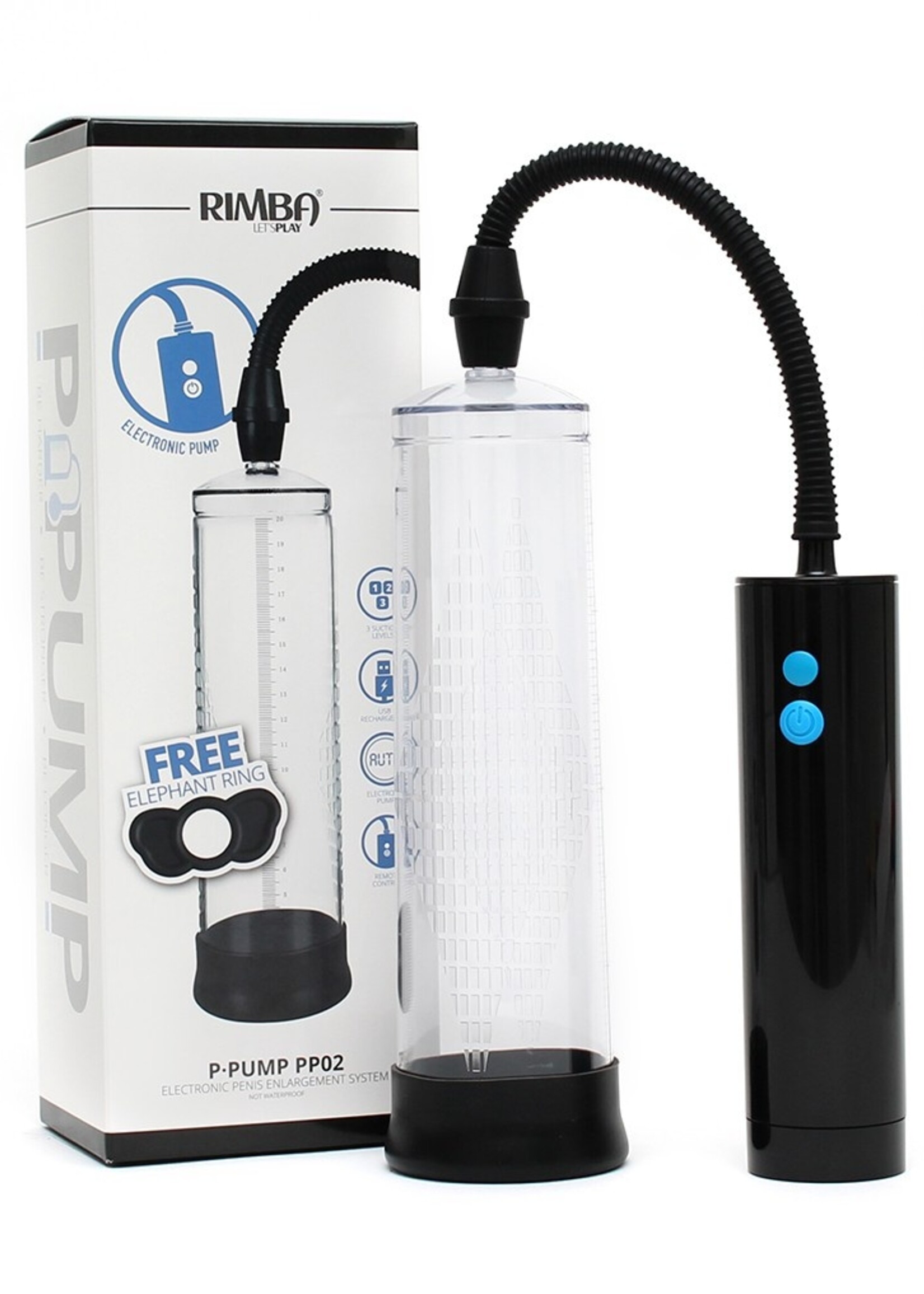Rimba P-Pump PP02 - Penispumpe mit Fernbedienung