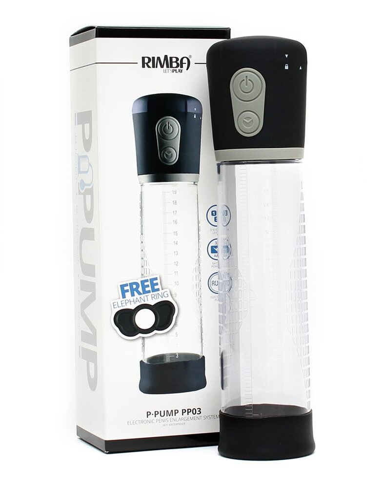 Rimba P-Pump Rimba P-Pump PP03 - Penispumpe mit 3 Saugstufen Rimba P-Pump Rimba P-Pump PP03 - Penispumpe mit 3 Saugstufen