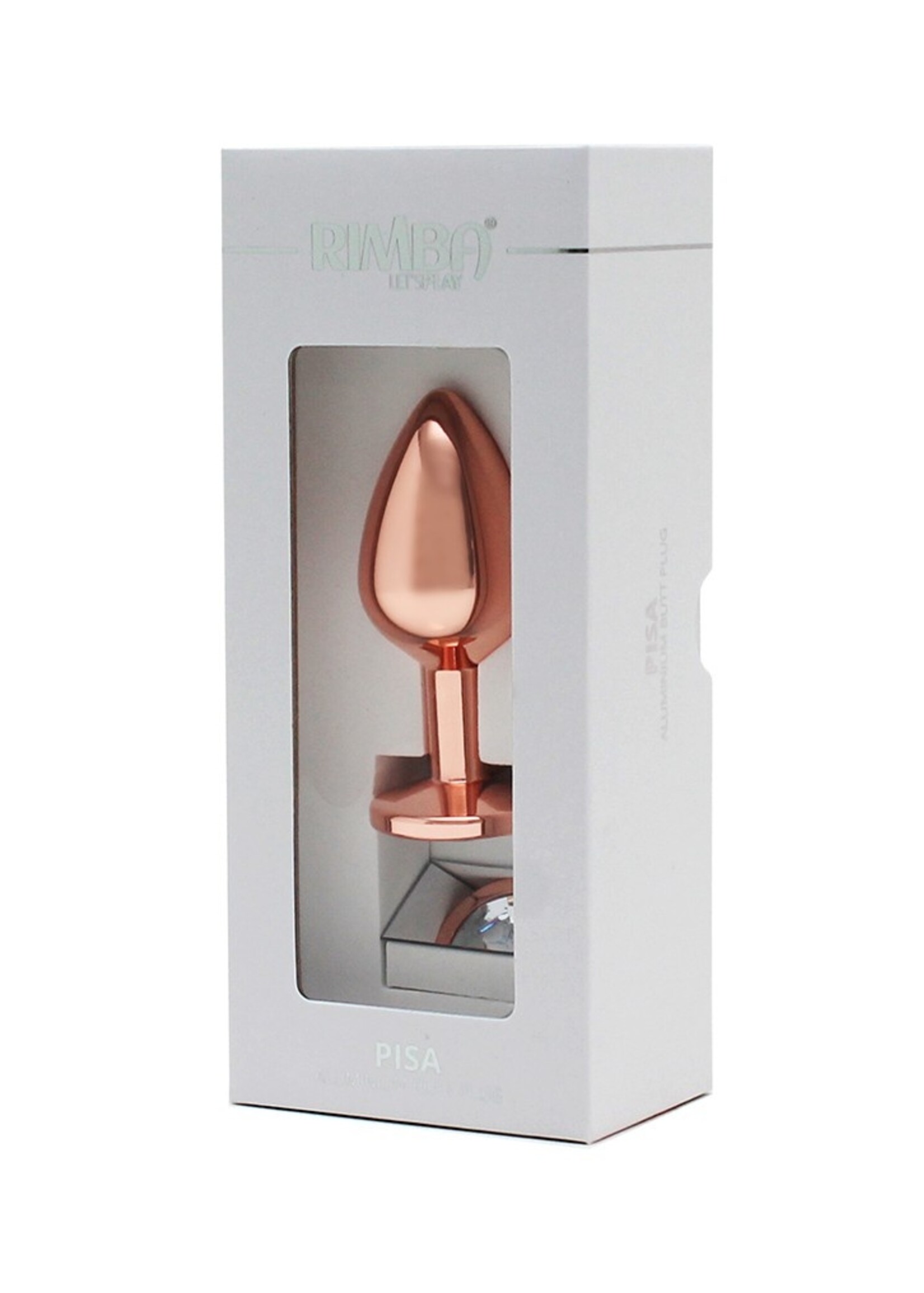 Rimba Toys Pisa - Butt Plug - Rose Gold
