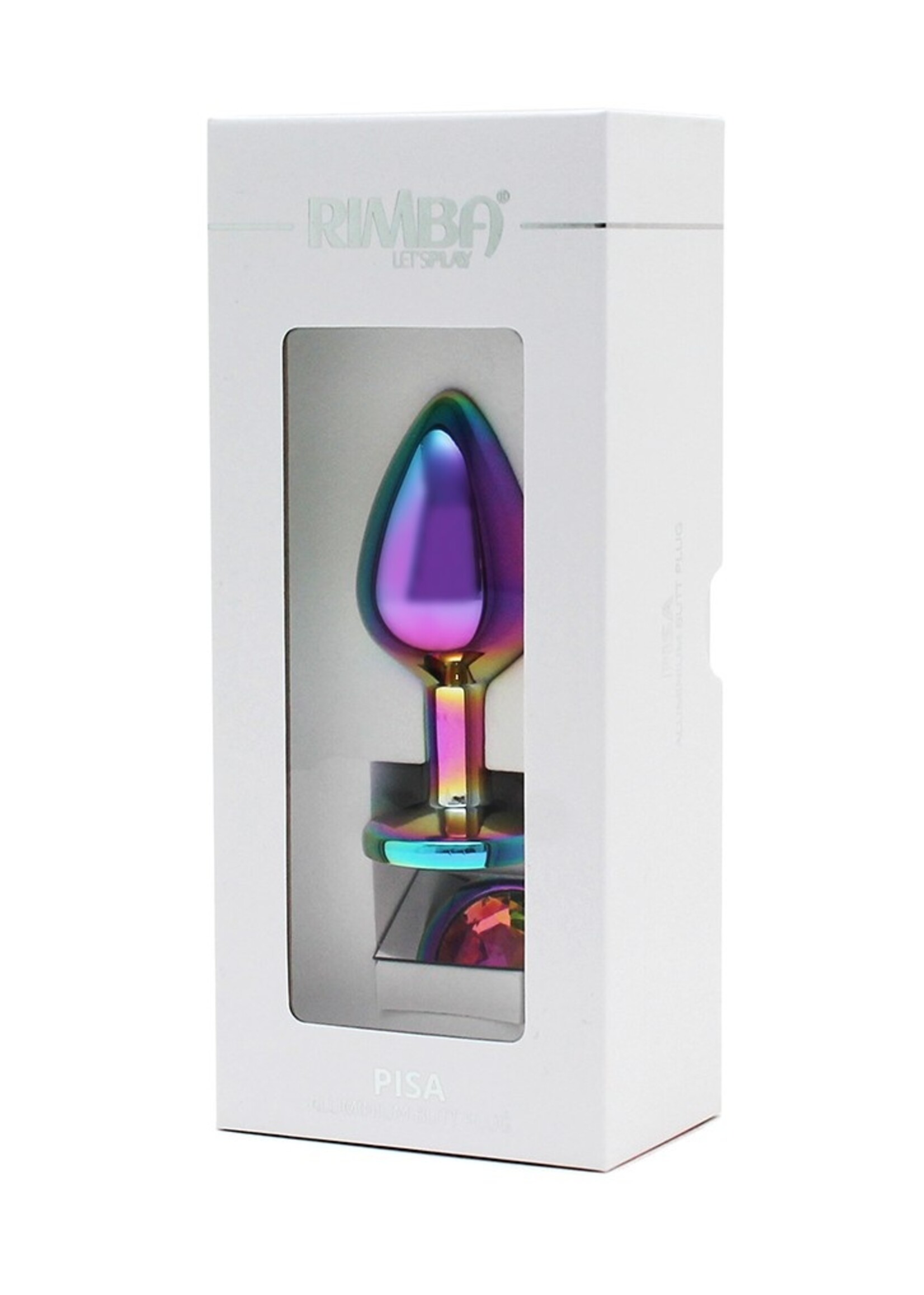 Rimba Toys Pisa - Butt Plug - Rainbow