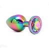 Rimba Toys Pisa - Butt Plug - Rainbow Rimba Toys Pisa - Butt Plug - Rainbow