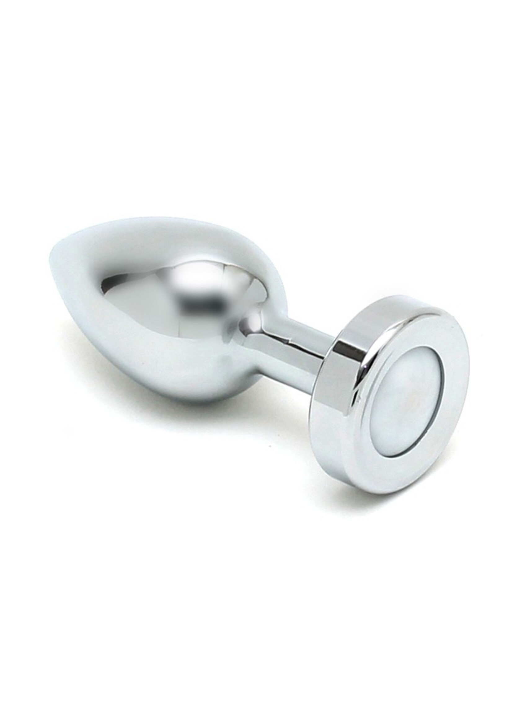 Rimba Toys Pisa - Butt Plug avec Lumières LED - Argent